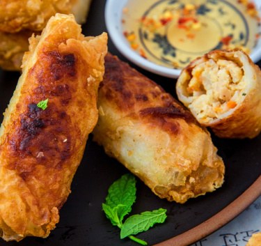 Petits nems au porc Magimix.