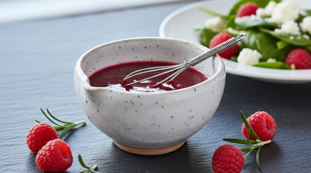 Vinaigrette aux framboises