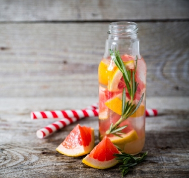 Eau aromatisée orange, citron, pamplemousse Magimix.