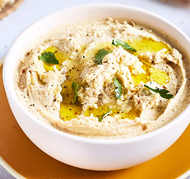 Houmous protéiné Magimix.
