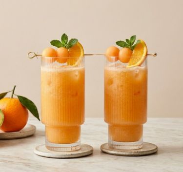 Melon and orange juice Magimix.