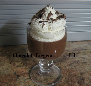 Chocolat liégeois Magimix.