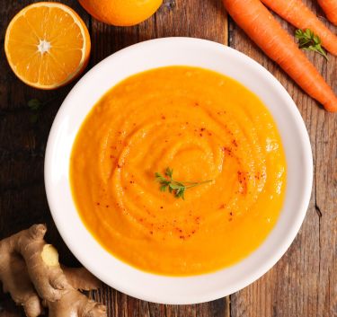 Gaspacho de carottes Magimix.