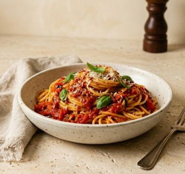 Tomato and bell pepper sauce Magimix.