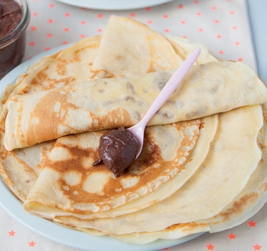 Gaufres et crêpes - pâtes à tartiner Magimix.