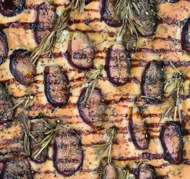 Focaccia figues et romarin Magimix.