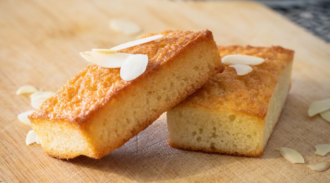 Gâteau amandes et fleur d'oranger
