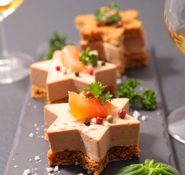 Foie gras au pain d'épices Magimix.