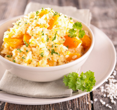 Risotto au champagne Magimix.