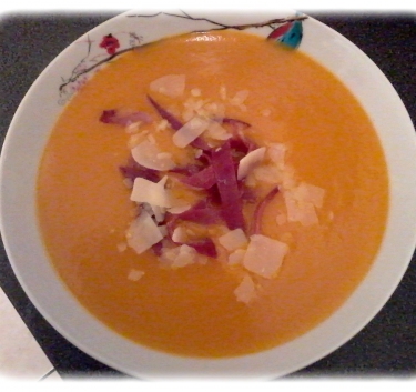 Velouté de courge musquée Magimix.