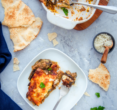 Moussaka Magimix.