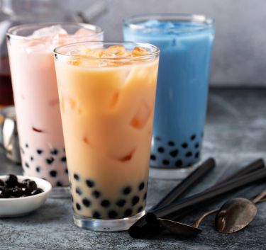 Bubble tea poire-vanille Magimix.
