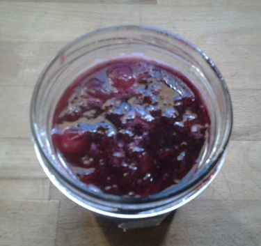 Confiture de cerises Magimix.