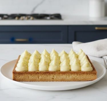 Tarte citron & basilic Magimix.