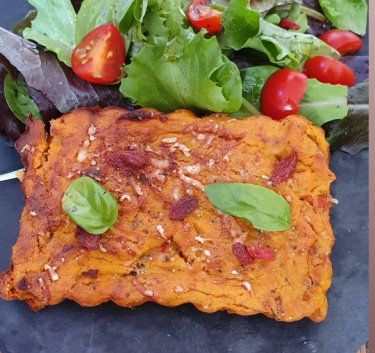Cake de patate douce Magimix.