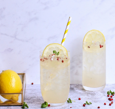 Mocktail citron et thym Magimix.