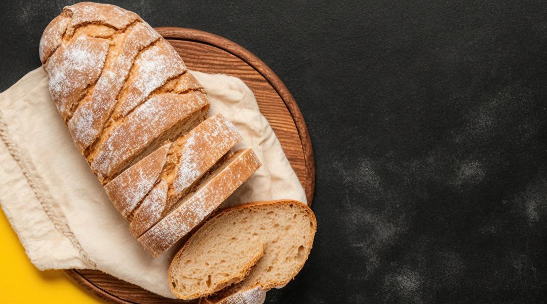 Pain au miel et flocons d'avoine