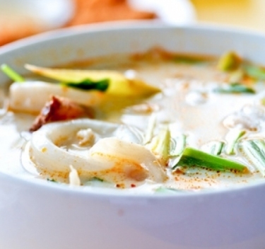 Soupe thaï Magimix.