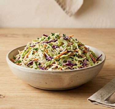 Coleslaw with mayonnaise Magimix.