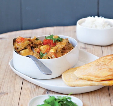 Poulet à l'indienne Magimix.