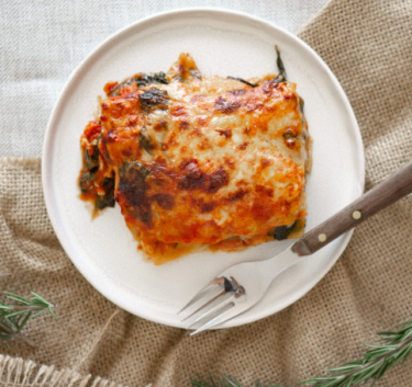Lasagnes courgette/jambon/chèvre Magimix.