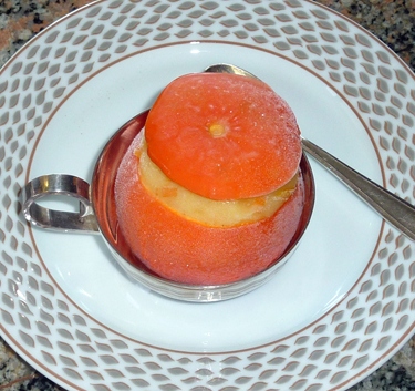 Mandarine givrée Magimix.