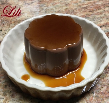 Flamby au chocolat Magimix.
