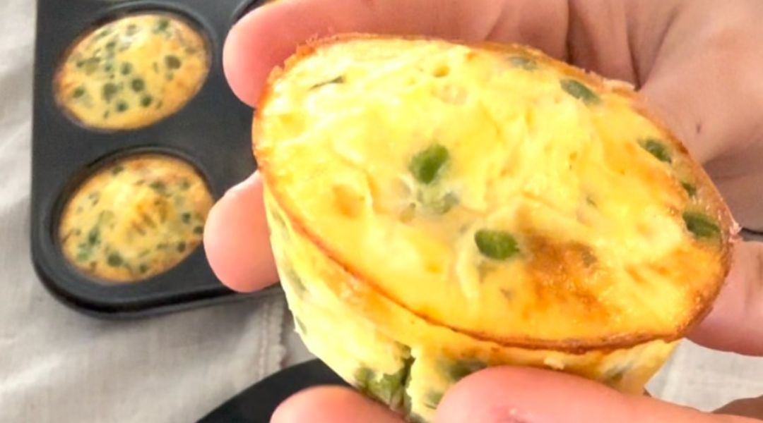 Mini frittata pois et feta
