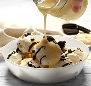 Sauce chocolat blanc Magimix.