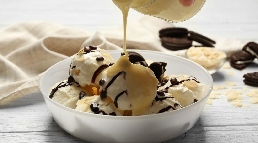 Sauce chocolat blanc