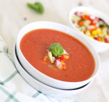 Gaspacho anti-gaspi de Mohamed Magimix.