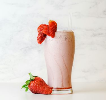 Strawberry milkshake Magimix.
