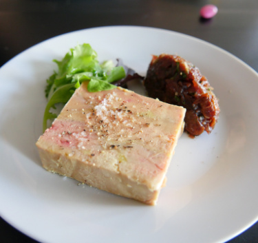 Terrine de foie gras au pain d'épices Magimix.