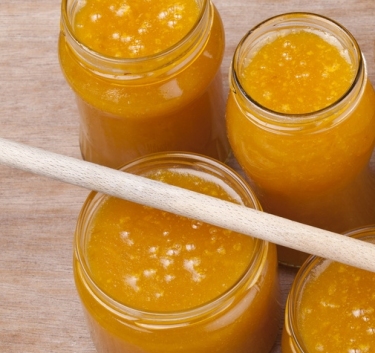 Confiture de mirabelles et vanille Magimix.