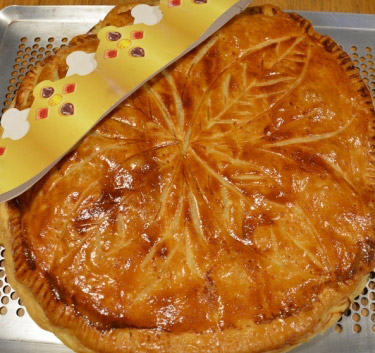 Galette des rois à la frangipane Magimix.