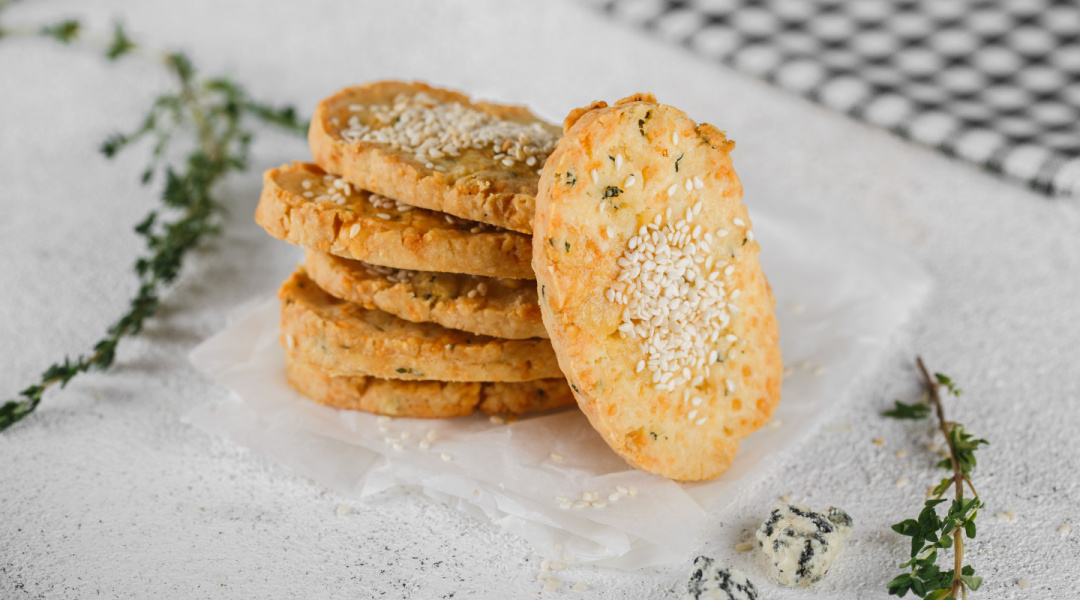 Cookies noix et bleu
