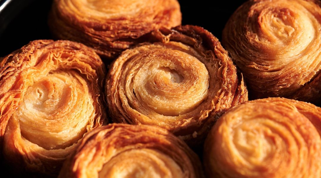 Minis kouign amann salés