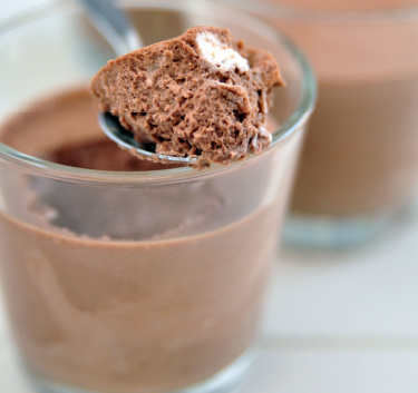 Mousse au chocolat au tofu Magimix.