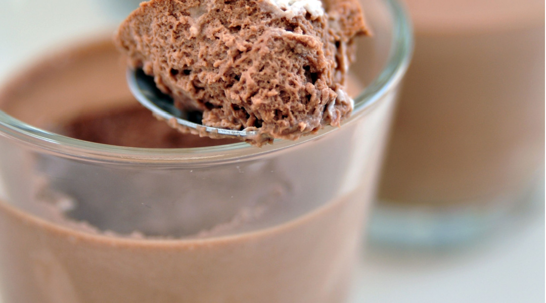 Mousse au chocolat au tofu