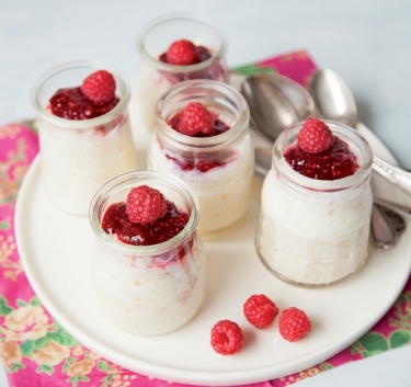 Raspberry compote Magimix.