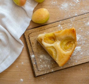 Flan aux abricots Magimix.
