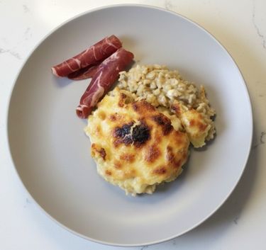 Crozetto façon raclette Magimix.