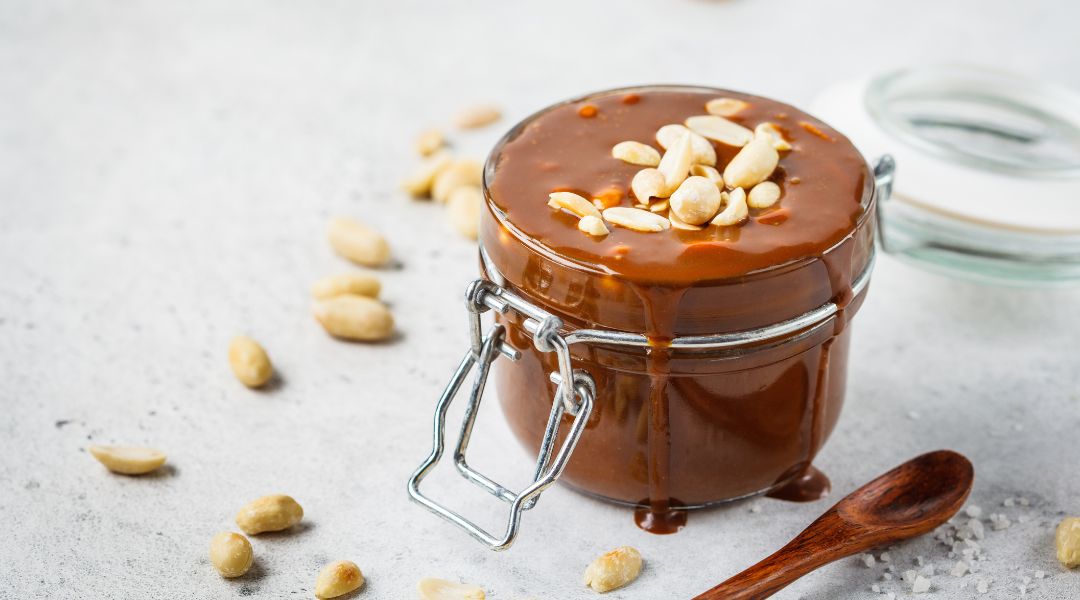 Sauce caramel à l'arachide