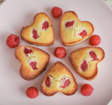 Financier à la framboise Magimix.