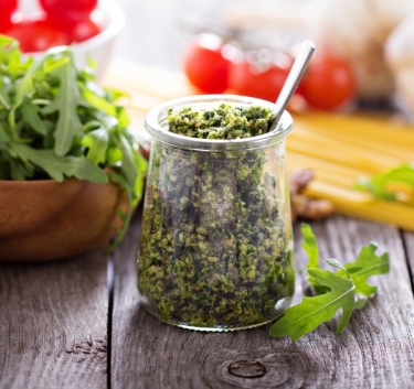Pesto roquette-cajou Magimix.