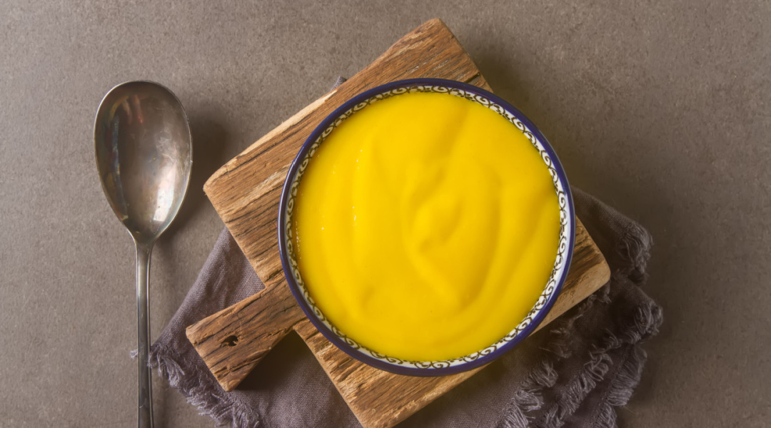 Soupe froide coco-mangue