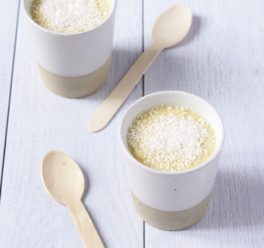 Crème coco, vanille, citron vert Magimix.