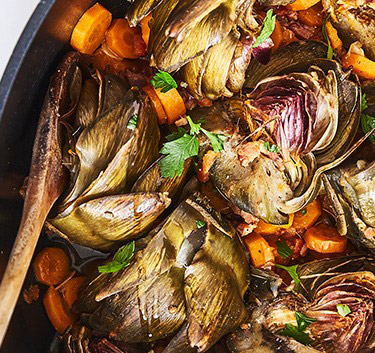 Artichauts à la barigoule Magimix.