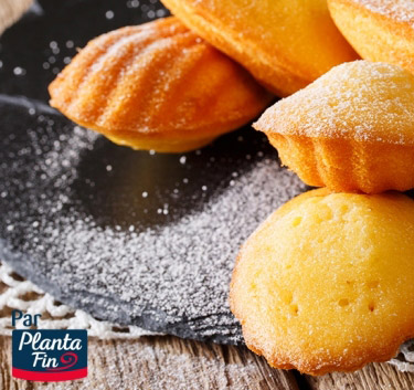 Madeleines savoureuses et légères Magimix.
