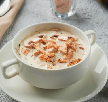 Soupe thaï au poulet Magimix.